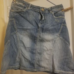 Women's denim skirt